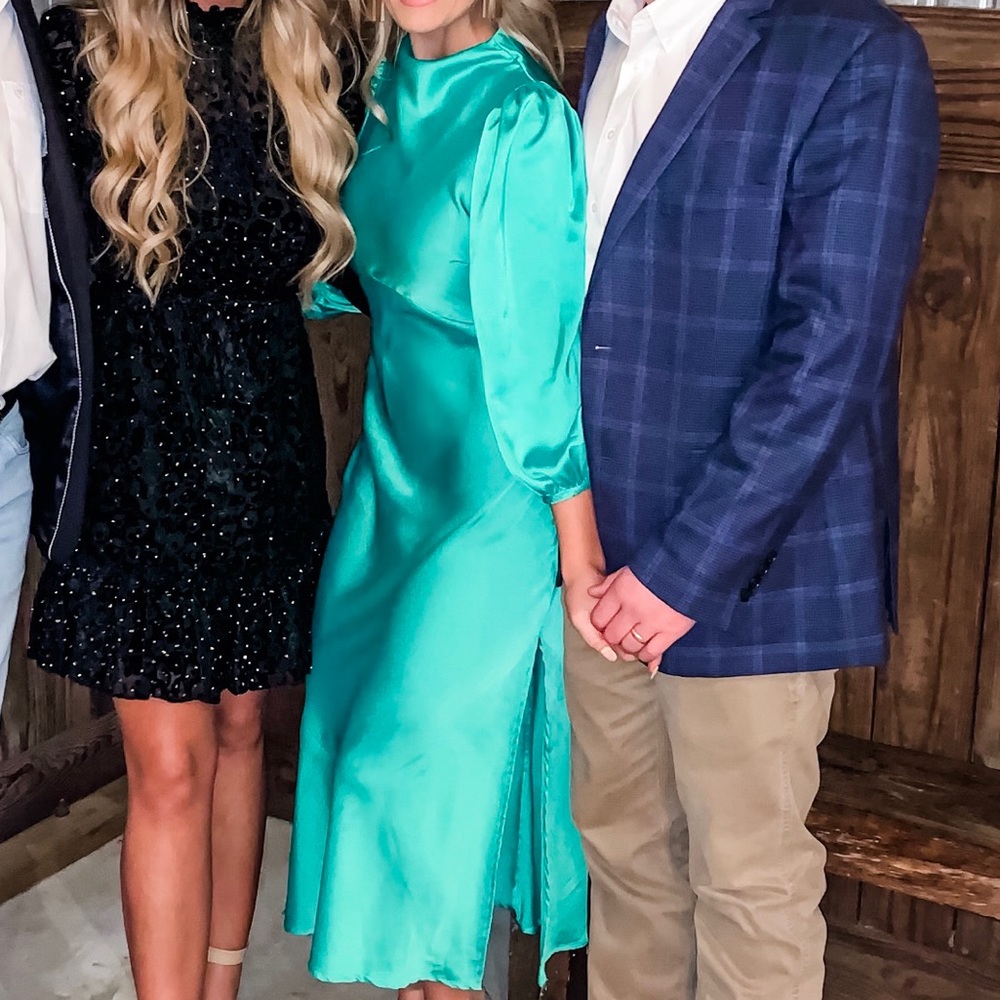 Emerald Midi dress